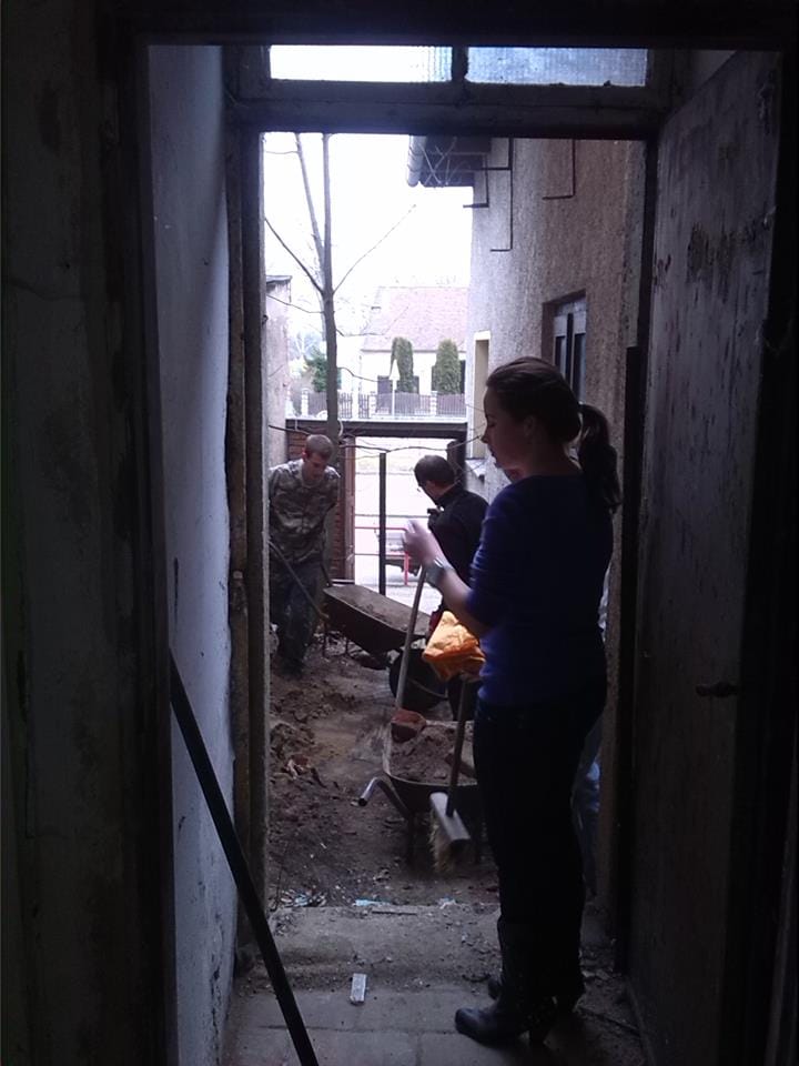 Venkovní úklid na "7"